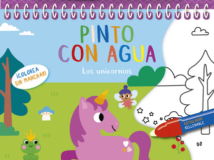 Pinto Con Agua-los Unicornios