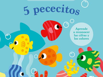 Mi Libro Rompecabezas - 5 Pececitos