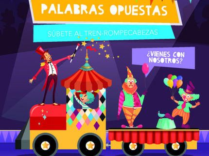 Palabras Opuestas ('tren Rompecabezas')
