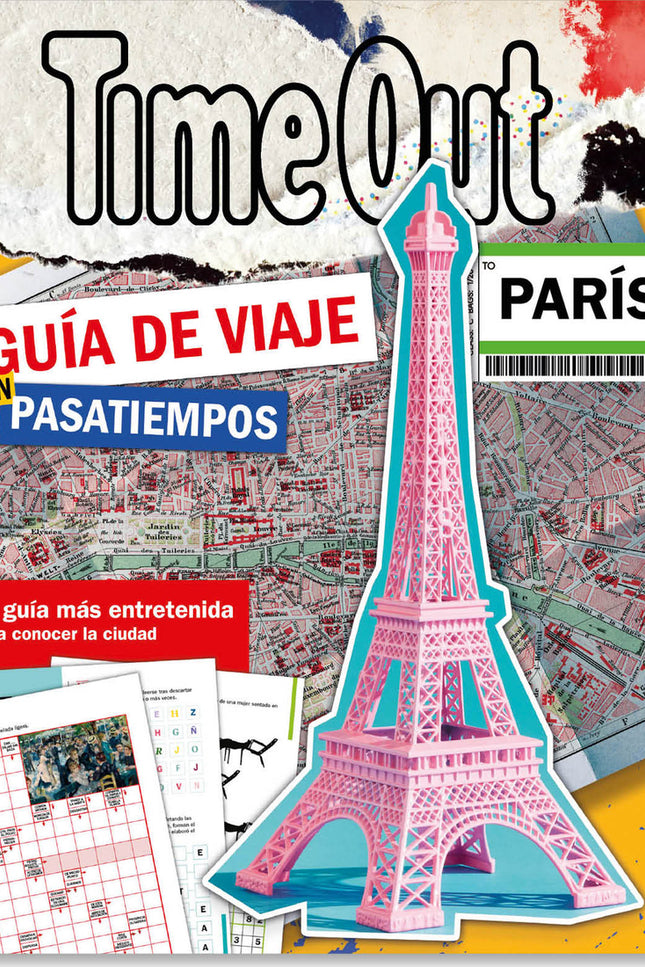 Time Out Paris-guía De Viaje Con Pasatiempos