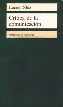 Crítica de la comunicación - Lucien Sfez - Bolsillo