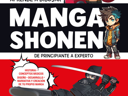  APRENDE A DIBUJAR MANGA SHONEN  - EDITORIAL GUADAL - OTRO FORMATO LIBRO