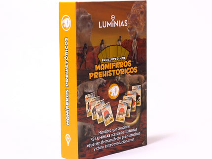 Enciclopedia De Mamíferos Prehistóricos (estuche Con 32 Cartas)
