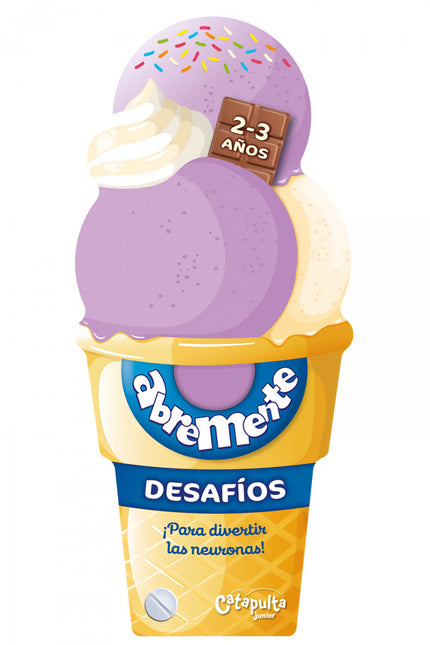 Libro Abremente 2-3 Años: Abremente Desafíos es una nueva colección para niñas y niños de 2 a 12 años. 10 títulos, uno para cada edad, que contienen cientos de juegos: laberintos, diferencias, sombras, enigmas, entre otros.