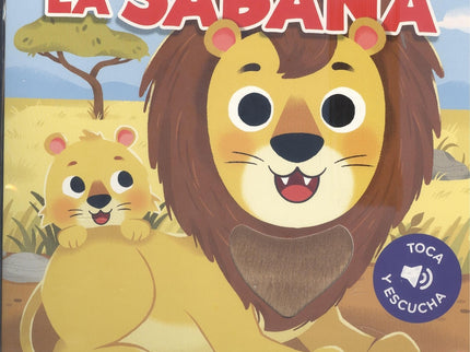 Toca y escucha: La sabana - LOS EDITORES DE CATAPULTA - OTRO FORMATO LIBRO