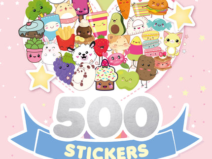  500 Stickers Kawaii  -  AA.VV. 