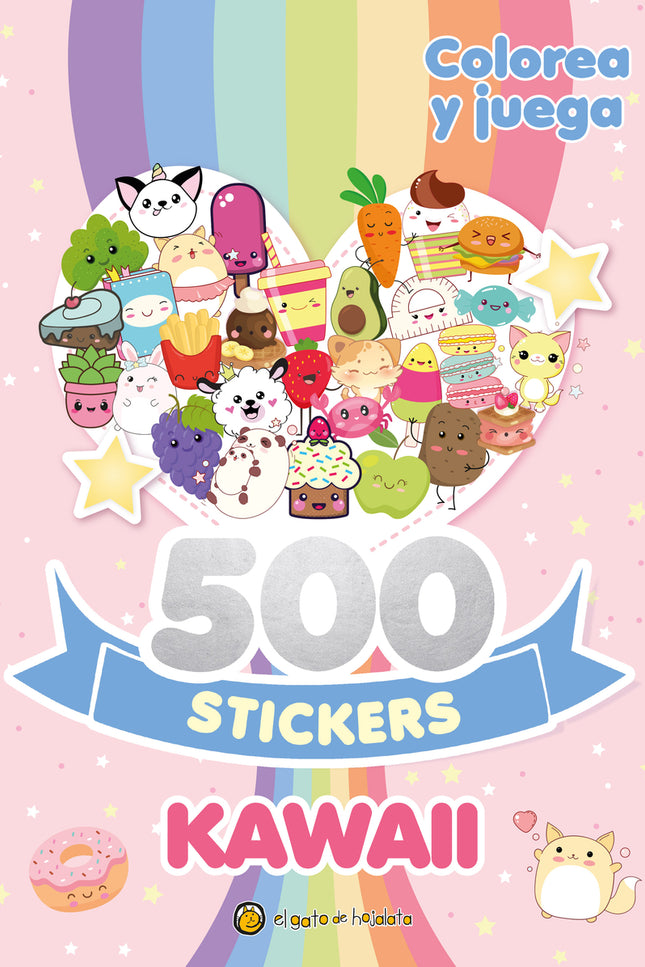  500 Stickers Kawaii  -  AA.VV. 