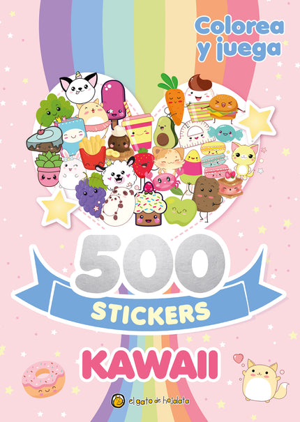  500 Stickers Kawaii  -  AA.VV. 