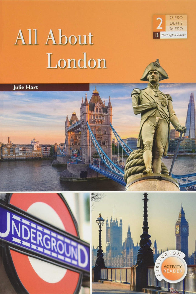 Portada del libro All About London 2ºeso