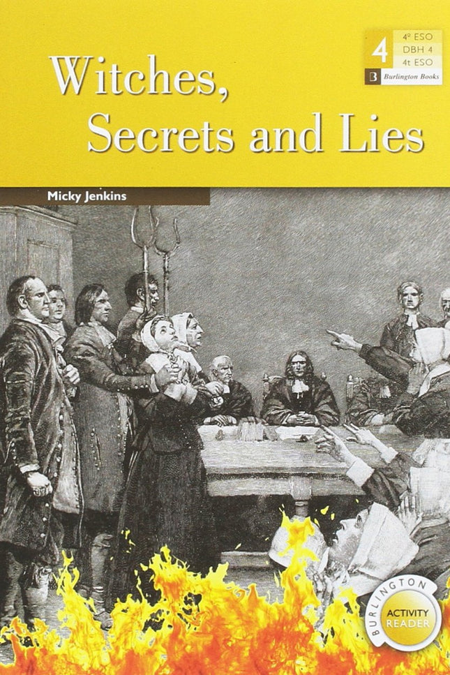 Libro Witches Secrets And Lies 4º Eso Burlington Activity Readers: .