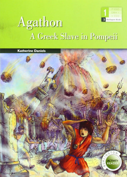 Libro Agathon: A Greek Slave In Pompeii: .