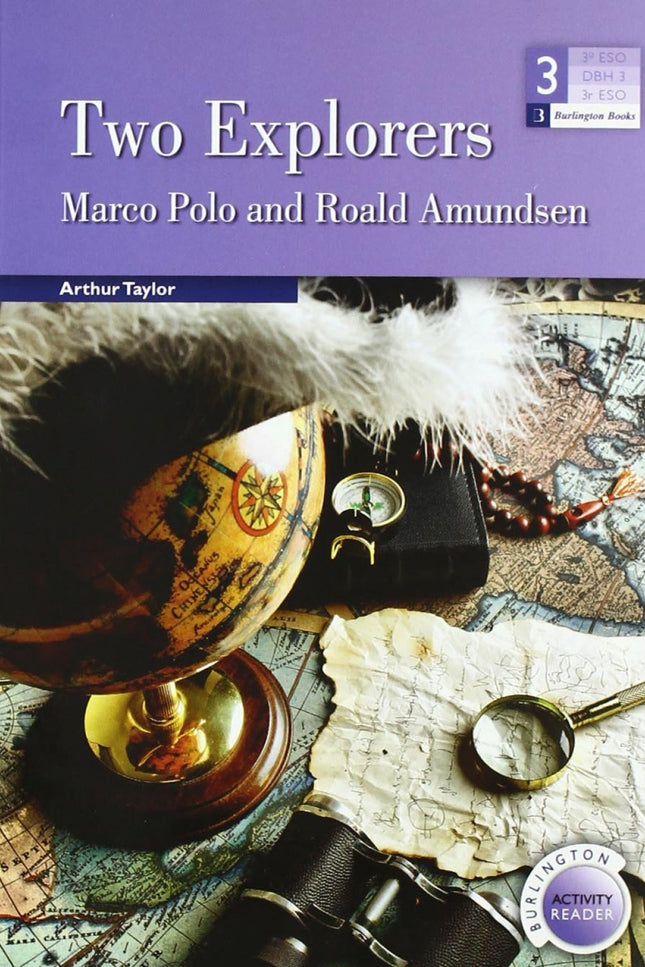 Libro Two Explorers - The Stories Of Marco Polo And Roald Amunsden: .