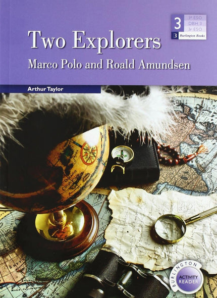 Libro Two Explorers - The Stories Of Marco Polo And Roald Amunsden: .