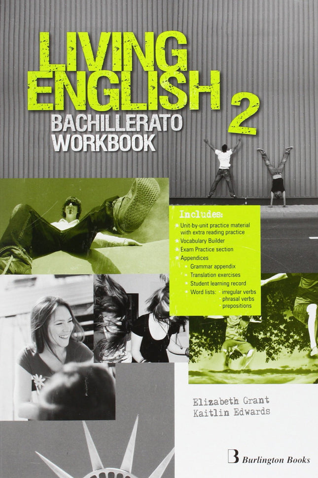 Libro Living English 2ºbachillerato. Workbook: .