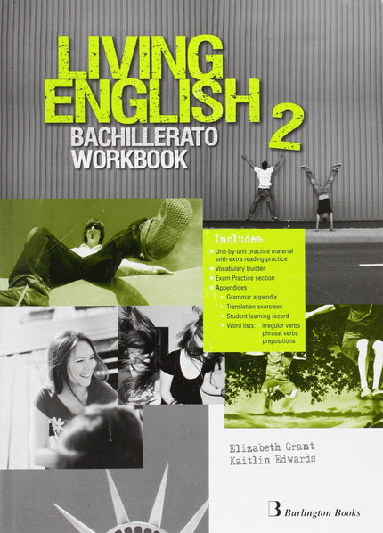 Libro Living English 2ºbachillerato. Workbook: .