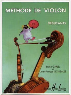 Portada del libro (vol.1).methode De Violon