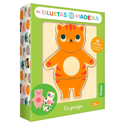 LA GRANJA SILUETAS DE MADERA - AA.VV