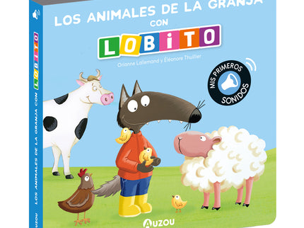 Lobito, Libro Sonidos Animales De La Granja