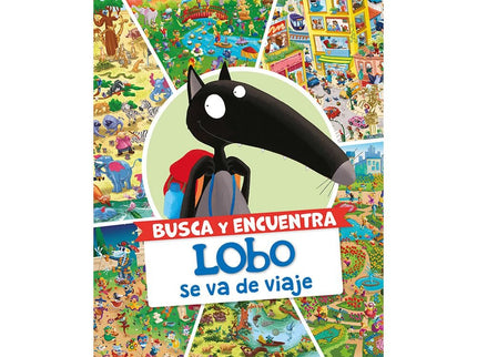 Busca y encuentra, Lobo se va de viaje - Orianne Lallemand - CartonÃ©