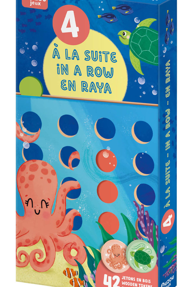 Cuatro En Raya. Juego De Madera