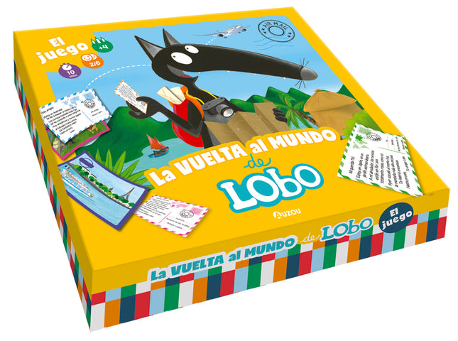 La Vuelta Al Mundo De Lobo. Juego De Mesa