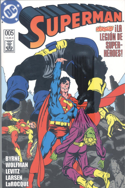 Biblioteca Superman 5: La Legión De Superhéroes