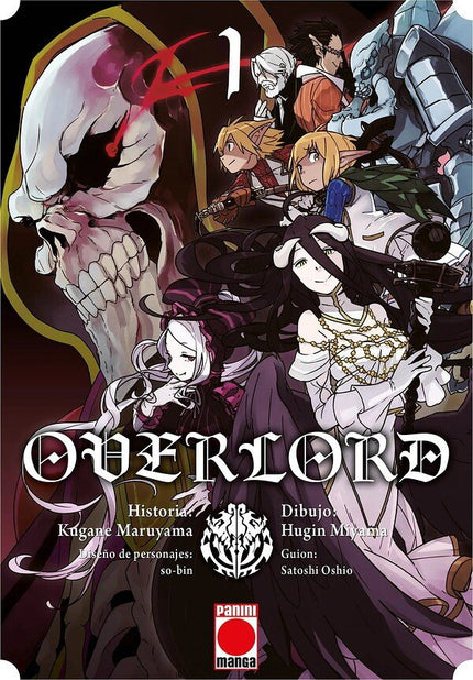 OVERLORD N 01 - So-Bin, Kugane, Maruyama, Hugin, Miyam, Satosh, Oshio - Bolsillo