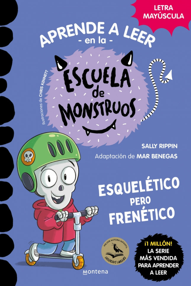 Aprender A Leer En La Escuela De Monstruos 21 - Esquelético Pero Frenético