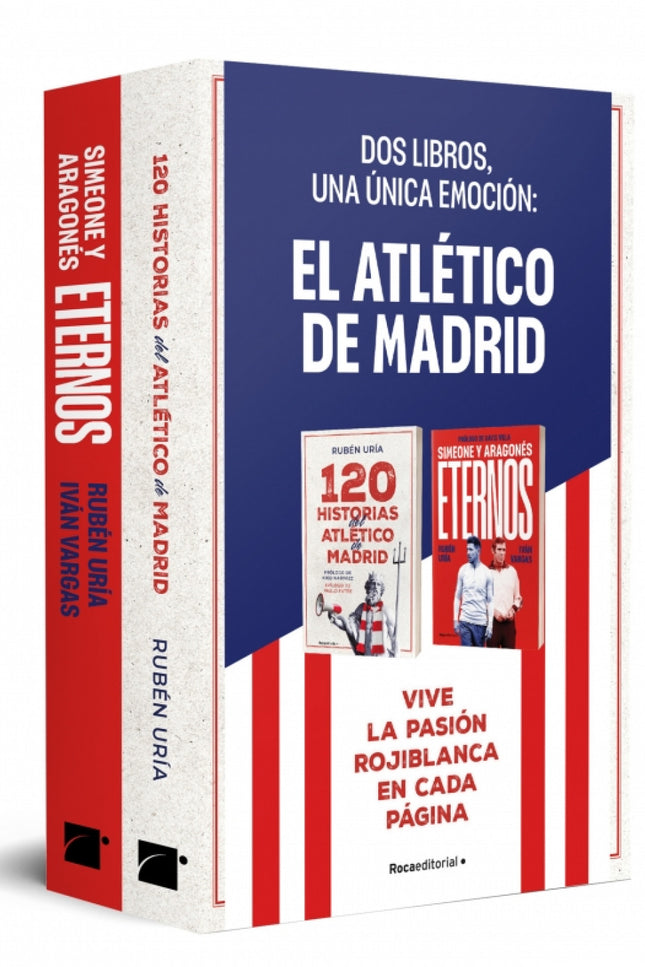 Pack 120 Historias Del Atletico De Madrid;eternos Simeone Y Aragones