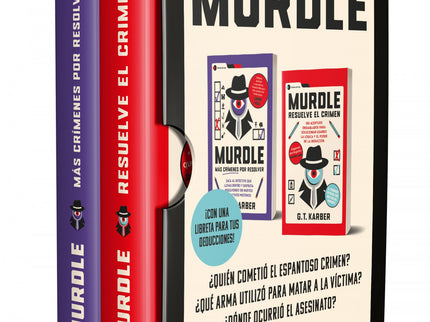 Estuche Murdle: Vol. 1 + Vol. 2 + Libreta De Deducciones