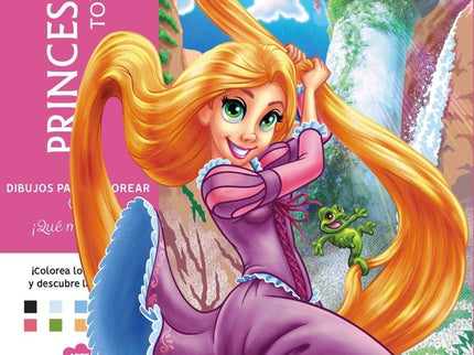 Dibujos para colorear, íqué misterio!  Princesas tomo 2 - Varios Autores - Bolsillo