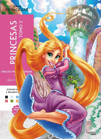 Dibujos para colorear, íqué misterio!  Princesas tomo 2 - Varios Autores - Bolsillo
