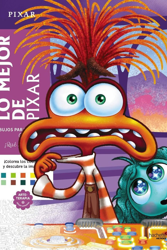 Dibujos para colorear, íqué misterio! Lo mejor de Pixar - Varios Autores - Bolsillo