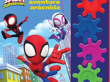 Una Aventura Aracnida. Libro Steam Con Engranajes Spidey