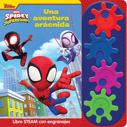 Una Aventura Aracnida. Libro Steam Con Engranajes Spidey