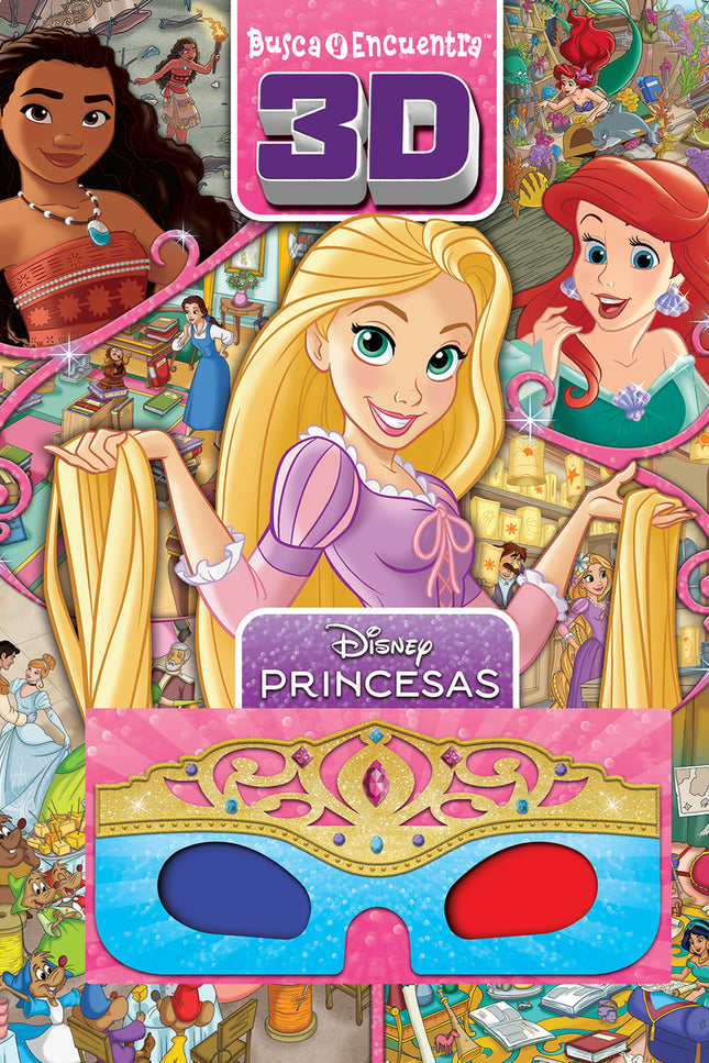 Busca Y Encuentra 3d Princesas Disney