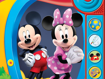 Ding, Dong! ¡el Repartidor! Libro Con Timbre Mickey.