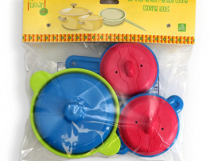ACCESORIOS DE COCINA EN BOLSA CON CAZUELAS TACHAN