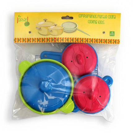 ACCESORIOS DE COCINA EN BOLSA CON CAZUELAS TACHAN