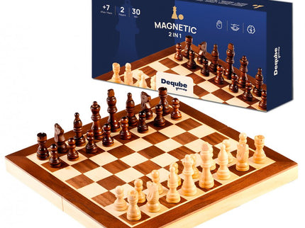 AJEDREZ MARQUETERÍA MADERA D00343