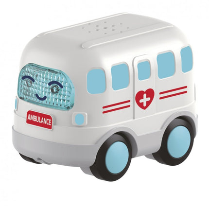 AMBULANCIA PRESCOLAR LUCES Y SONIDOS TACHAN
