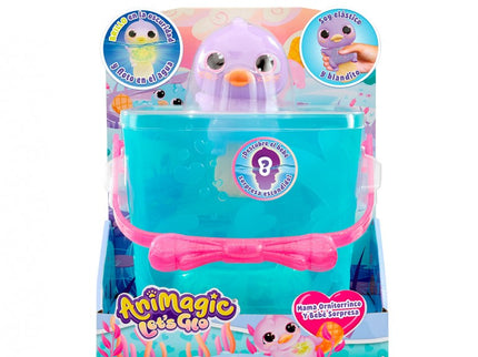 ANIMAGIC LET'S GLO MAMA Y BEBE ORNITORRINCO 64555205 BIZAK