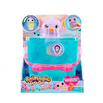 ANIMAGIC LET'S GLO MAMA Y BEBE ORNITORRINCO 64555205 BIZAK