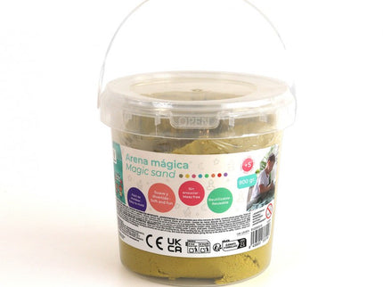 ARENA MAGICA EN BOTE 900GR AMARILLO D00315