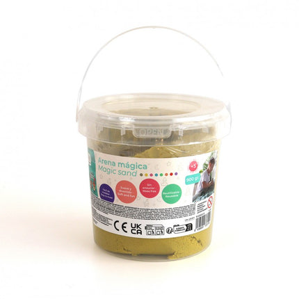 ARENA MAGICA EN BOTE 900GR AMARILLO D00315