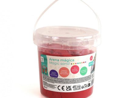 ARENA MAGICA EN BOTE 900GR ROJO D00320