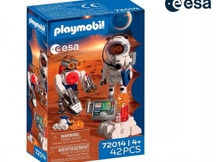 ASTRONAUTA DE LA ESA CON ROBOT 72014 PLAYMOBIL