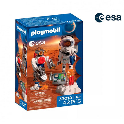 ASTRONAUTA DE LA ESA CON ROBOT 72014 PLAYMOBIL