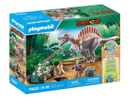 ATAQUE DEL SPINOSAURIO 71820 PLAYMOBIL DINOS