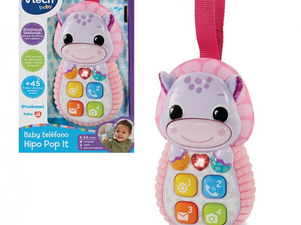 BABY TELÉFONO HIPO-POP IT ROSA 80-566857 V-TECH